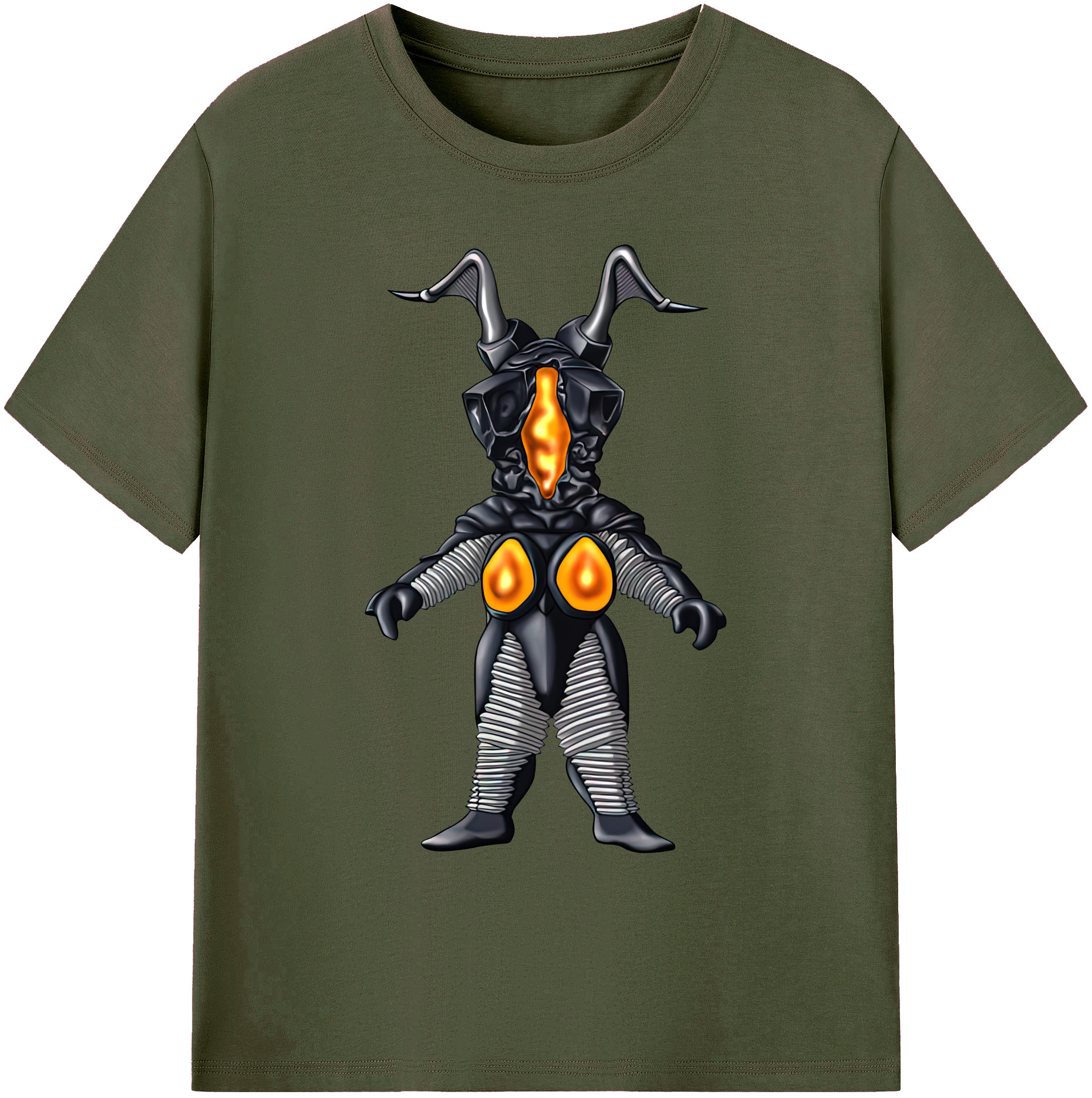 （画像用） ウルトラマン Ultraman 綿100％ メンズ半袖Tシャツ｜肌触りやわらか＆通気性